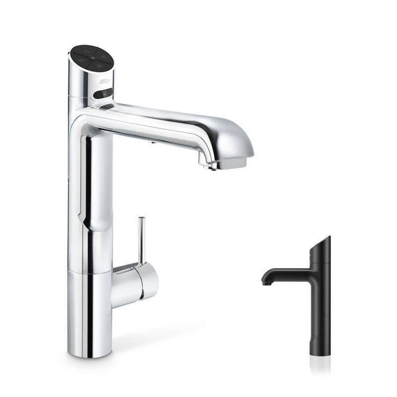 Zip Classic Plus All-in-One HydroTap 140/75 G5 Boiling Chilled Plus Hot u0026  Cold (Vented) Matt Black