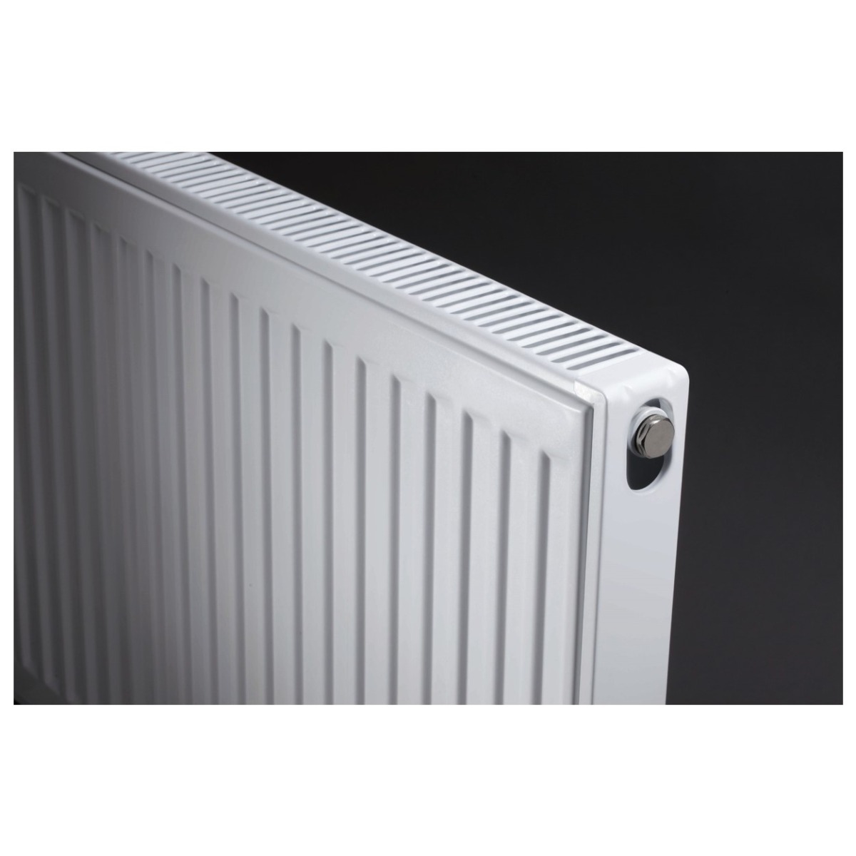 600mm High Single Panel Single Convector Compact Radiator